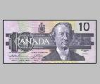 Канада, 10 долларов
